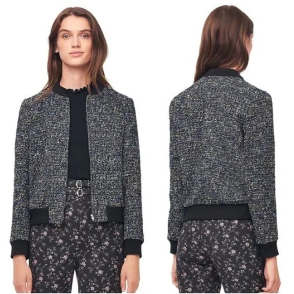 Rebecca Taylor MULTI TWEED BOMBER JACKET
(MULTI SIZE 2)